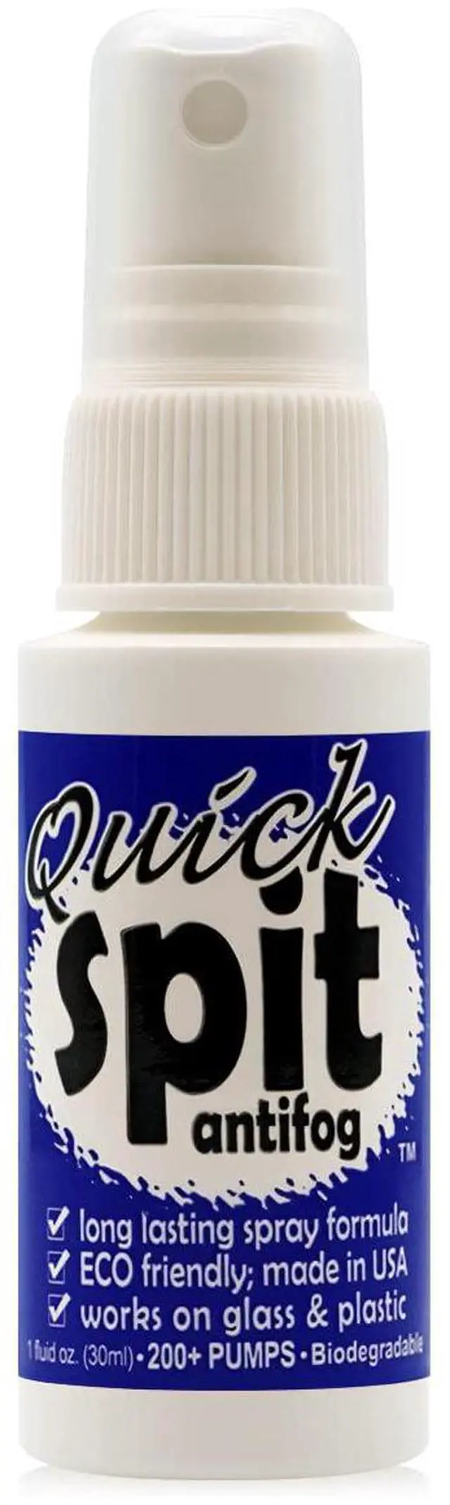 Main image of Premium Anti-Fog Spray for Eye Glasses, Mirrors, Plastic Windows, Swim Goggles , Diving Masks- Quick and Long-Lasting Glass Anti Fog Quick Spit Spray, 1 oz. (pack of 1)