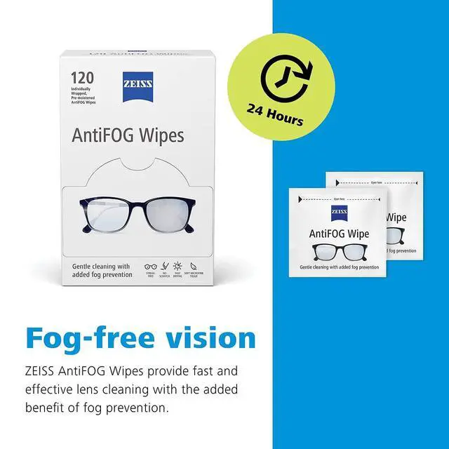 Alt view image 5 of 7 - AntiFOG wipes, 120 count