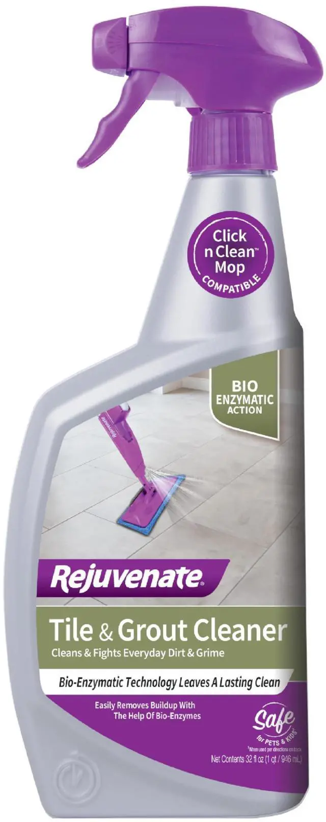 Main image of Bio-Enzymatic Scrub Free Tile and Grout Cleaner Lightens and Brightens Every Time (32oz)