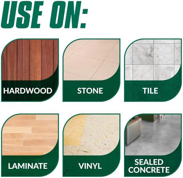 Alt view image 2 of 7 - Multi-Surface Floor Care - Cleans Hardwood, Vinyl, Laminate, Tile, Concrete and Other Wood - pH Neutral Floor Cleaner 32oz