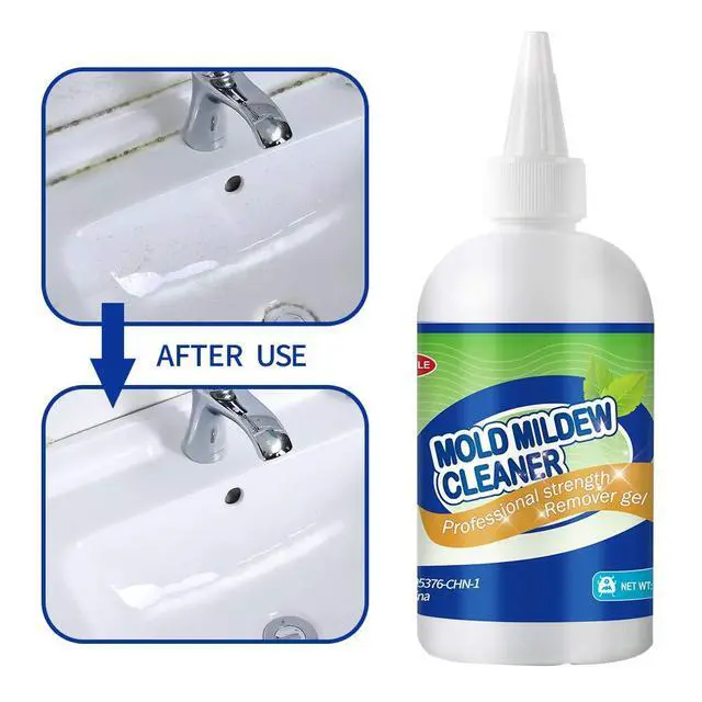 Alt view image 2 of 7 - Mold Mildew Cleaner Gel Household Cleaner for Wall Tiles Grout Sealant Bathroom Cleaning Home Kitchen Sinks Cleaning - 8 Fl.Oz(Pack of 1)