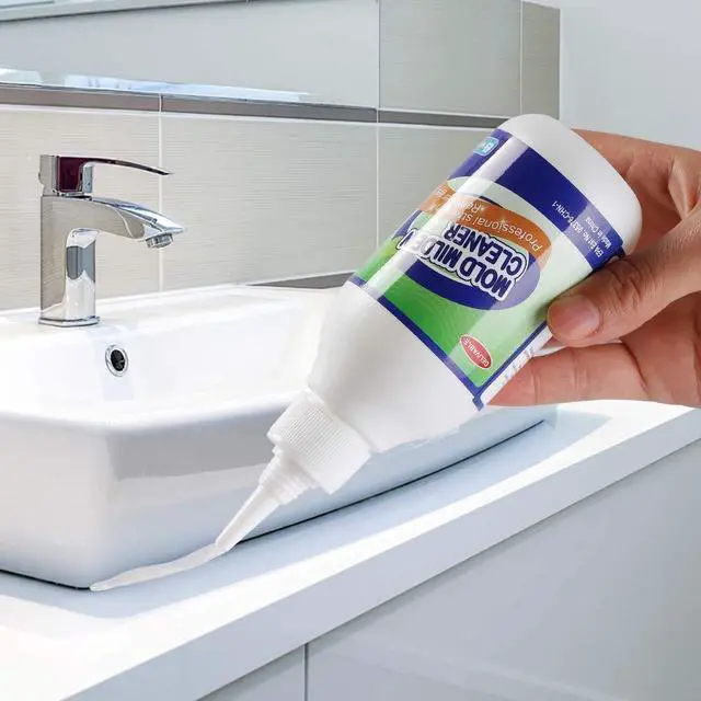 Alt view image 2 of 7 - Mold Remover Gel - Effective Mold Cleaner for Household Shower, Kitchen Sinks, Walls, Tiles, Grout, Bathrooms, Washing Machine and Refrigerator Strips - 15 Fl.Oz