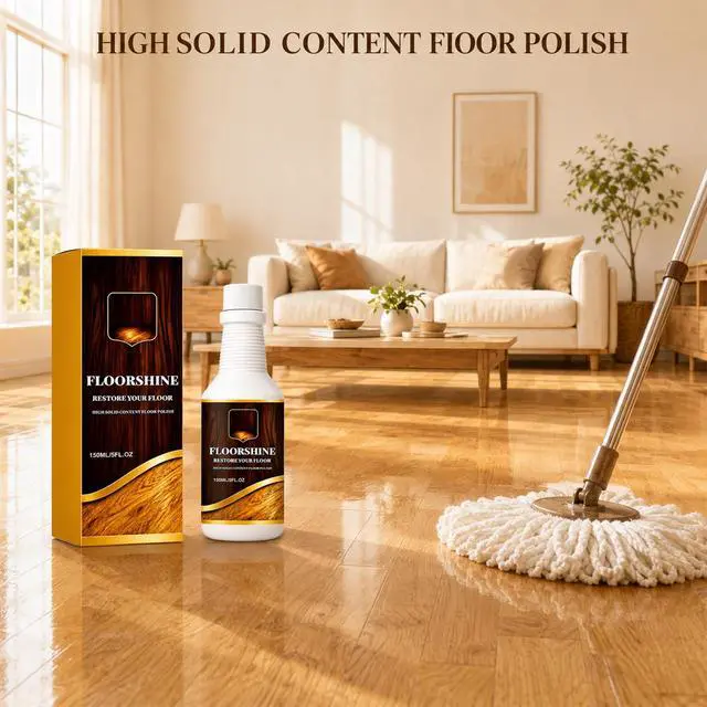 Alt view image 2 of 7 - 2026 New Professional Wood Floor Restorer, Wood Surface Care Liquid for Hardwood Laminate Floors & Wooden Furniture, Daily Surface Maintenance Agent, 150ml Per Bottle, 2 Pack