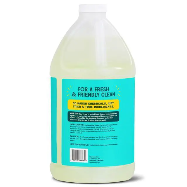 Alt view image 7 of 7 - Ultra Concentrated Floor Cleaner Vinegar Wash, Multi-Surface Solution For Mopping, Value Size, Bright Lemon Scent, 64 oz