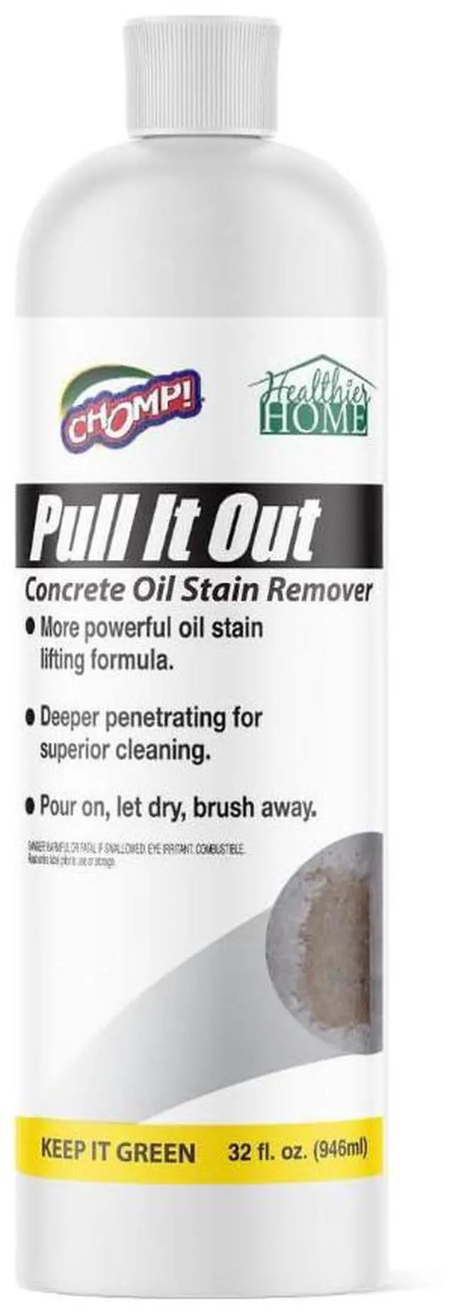 Main image of !Concrete Oil Stain Remover: Pull It Out Removes and Cleans Oils, Greases from Garage Floors & Driveways 32 Fl Oz