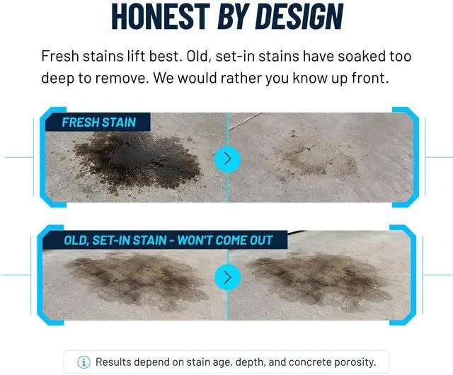 Alt view image 6 of 7 - 32 oz Concrete Oil Stain Remover