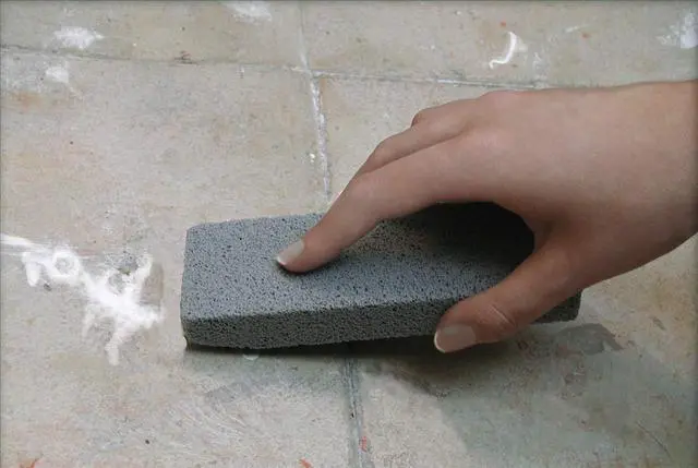 Alt view image 3 of 3 - Magic-Stone Heavy Duty Cleaning Stick - Easily Scrubs/Removes Paint, Cement, Encrusted Dirt, Rust, Grease, from Wood, Stone, Ceramic Floor Tiles, 4 Count