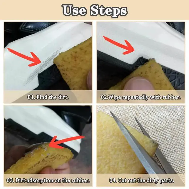 Alt view image 6 of 6 - Rubber Cement Eraser, Glue and Residue Eraser Rubber Cement Cleaner for Removing Adhesive Cleaning for Residues - 6PCS