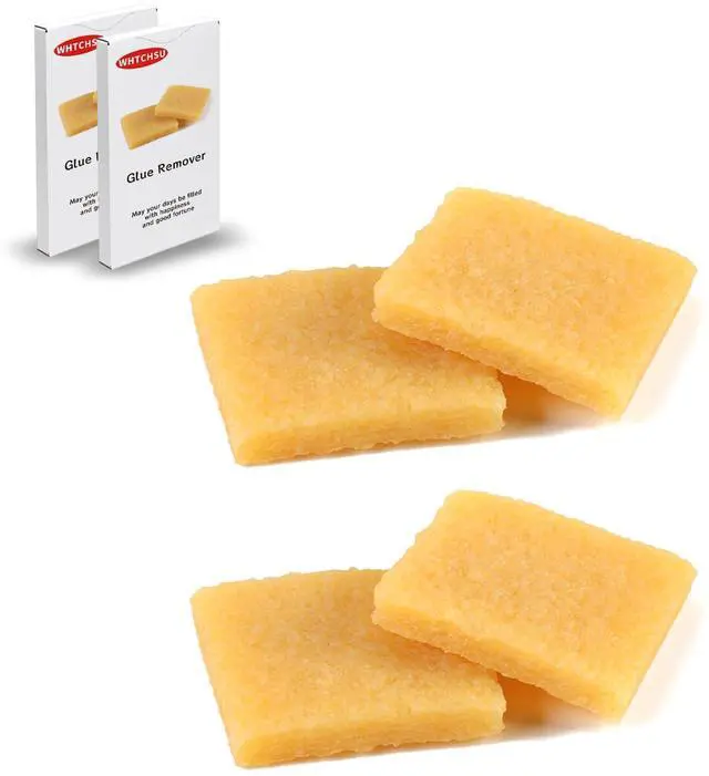Main image of 4 Pcs Glue and Residue Eraser Rubber Cement Cleaner for Removing Adhesive and Residues from Paper Plastic and More