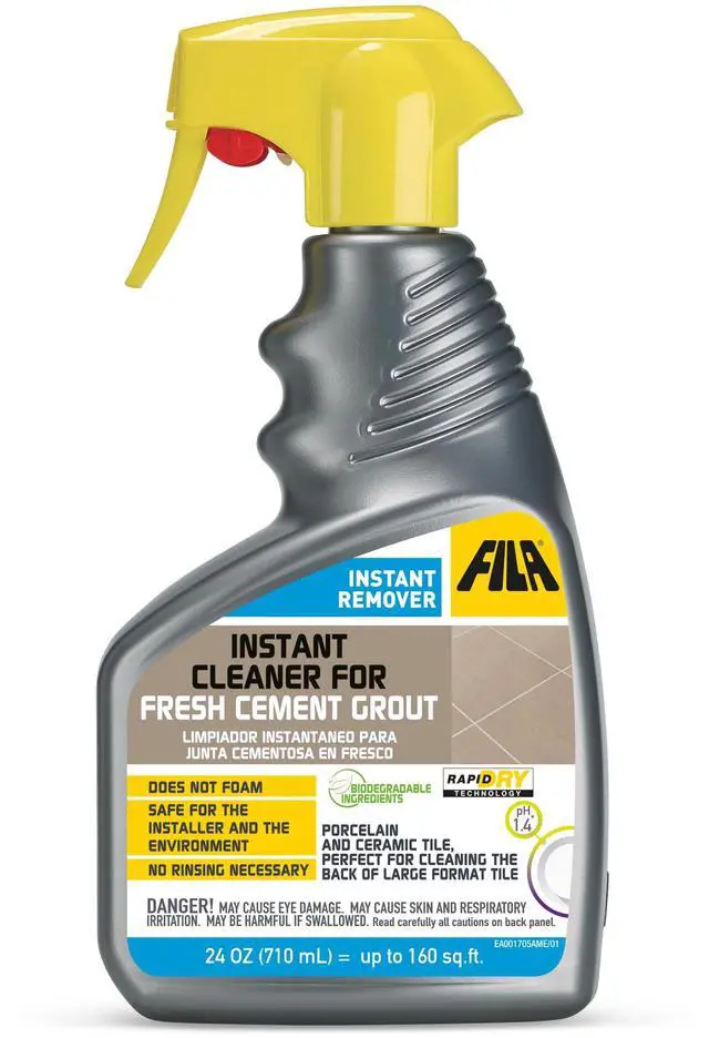 Main image of INSTANT REMOVER, Spray for Grout Haze Clean Up Simultaneously with Installation, Tile and Grout Cleaner, Fast and Effective on Cement Grout, Ready to Use, 24oz