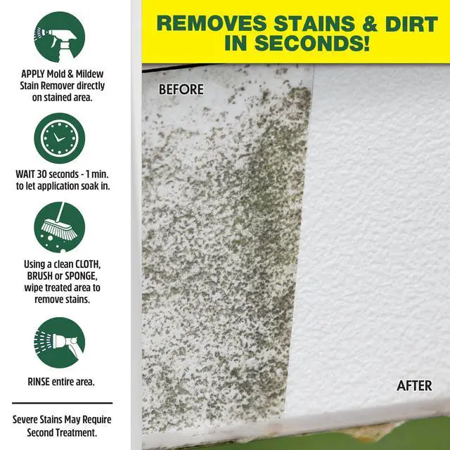 Alt view image 4 of 4 - Professional Grade Mold & Mildew Stain Remover - 32 OZ (120032)
