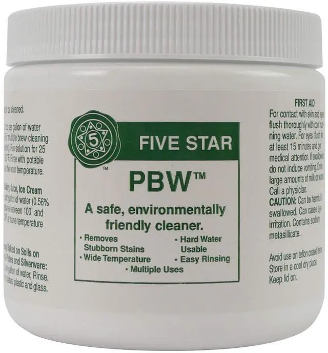 Main image of PBW - 1 lbs - Non-Caustic Alkaline Cleaner, White - pbw1