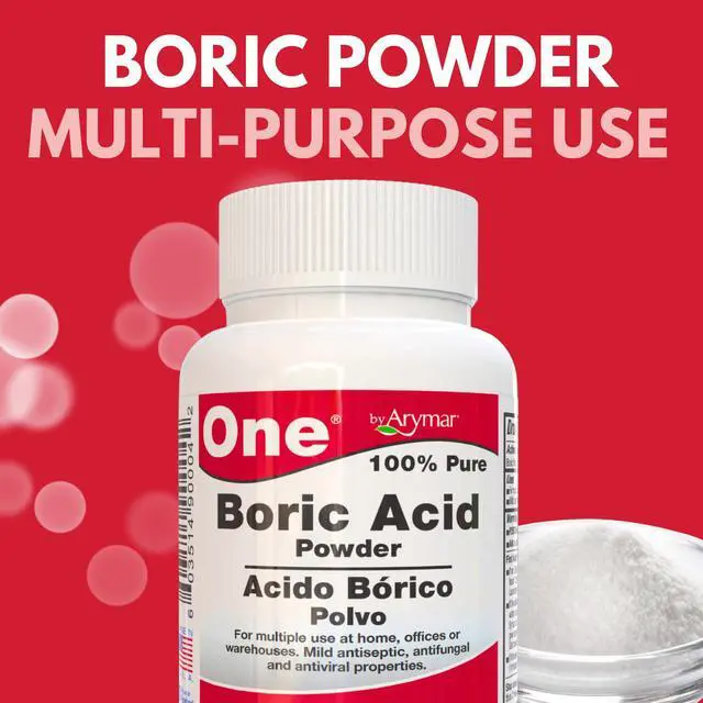 Alt view image 2 of 7 - Boric Powder, Multipurpose Household Cleaner and Freshener, Pure Granular Formula, Versatile Use, Made in The USA (4, Ounces)