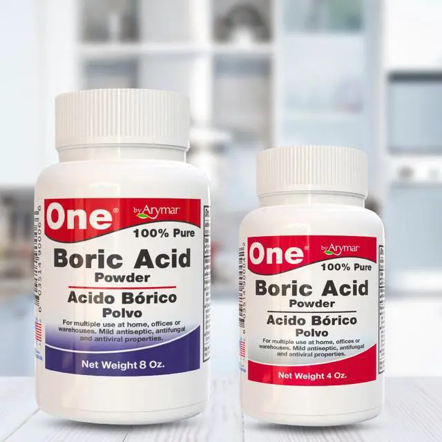 Alt view image 7 of 7 - Boric Powder, Multipurpose Household Cleaner and Freshener, Pure Granular Formula, Versatile Use, Made in The USA (4, Ounces)