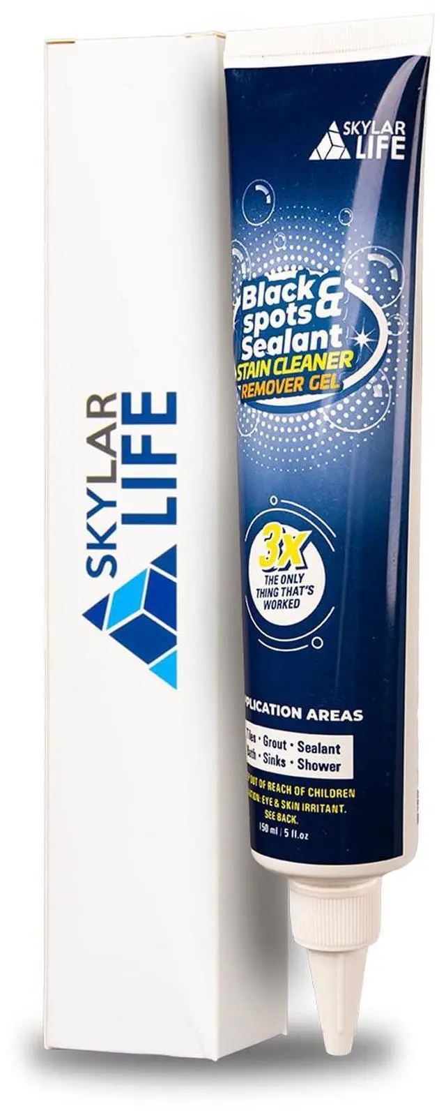 Main image of Home Tiles and Sealant, Rubber Stain Whitnener Gel Apply on Silicone Caulk for Bathroom, Kitchen, Joint Sealant, Rubber
