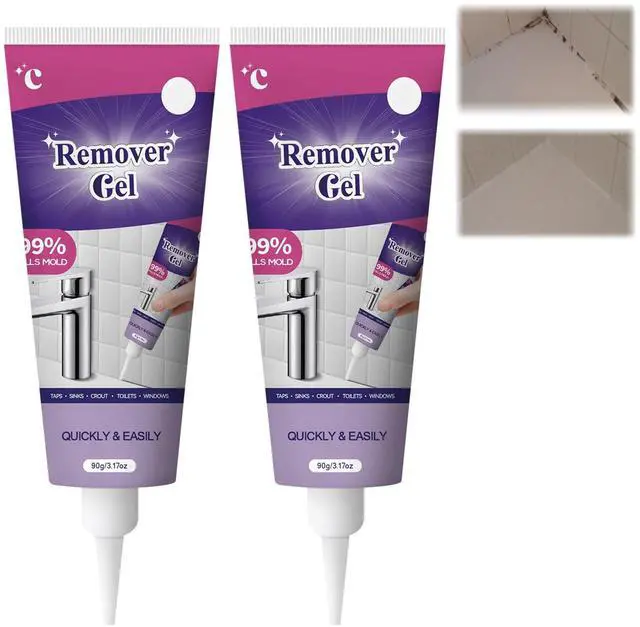 Main image of 2Pcs Cleaning Remover Gel, Powerful Household Cleaning Gel, Suitable for Bathroom and Kitchen Tile Gaps, Multi-Surface Remover Gel, Safe Formula That Does Not Damage Surface