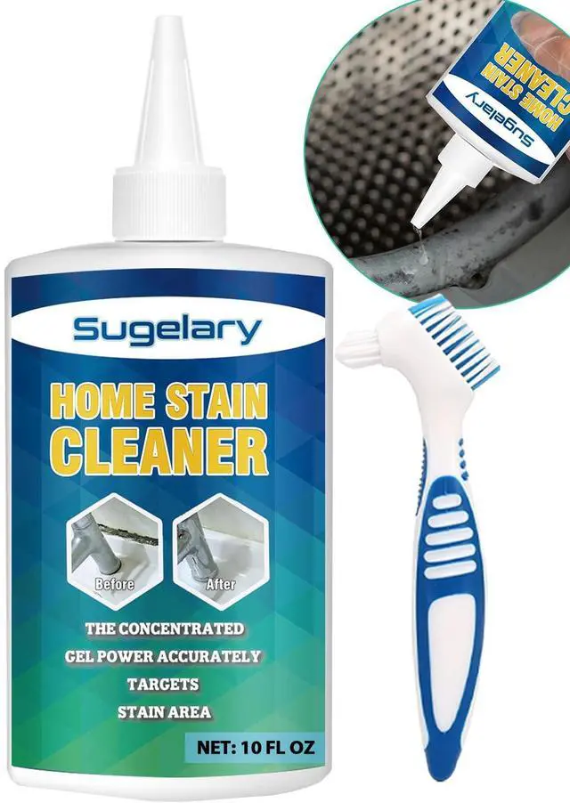 Main image of Mold Stain Cleaner Gel, 10 fl oz Multi Home Stain Cleaning Gel for Washing Machine Seals, Fridge Gaskets, Tile Grout, Sink and Bathroom Use