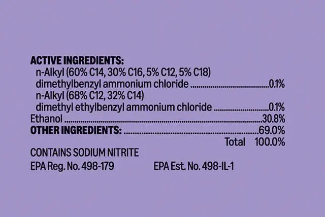 Alt view image 5 of 7 - Disinfectant Spray, Mountain Meadow Scent, Kills 99.9% of Bacteria, 19 Oz, Pack of 1