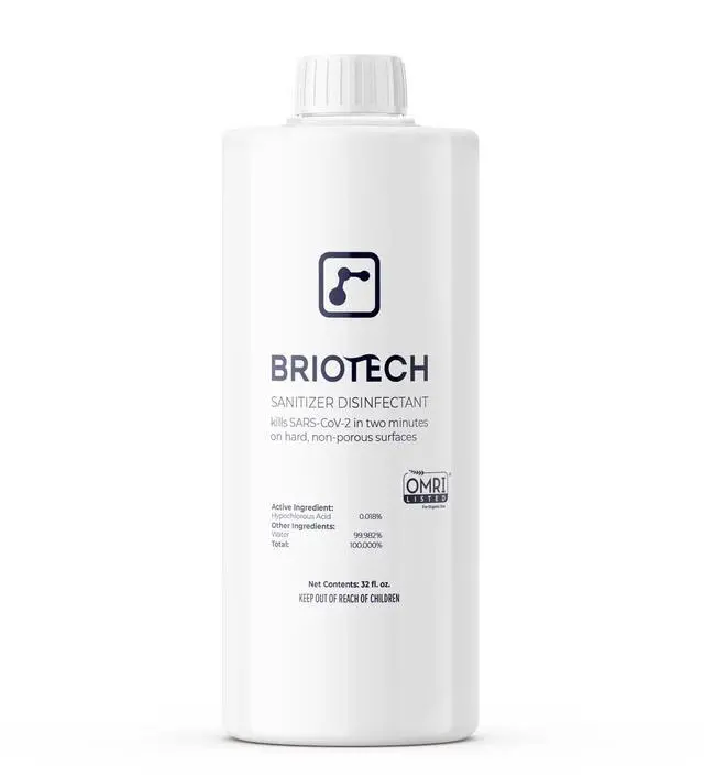 Main image of Sanitizer Disinfectant Hypochlorous Spray, Kill 99.99% of Viruses & Bacteria, Control Mold, Eliminate Odor, Gentle for Nursery & Play Rooms, Food Contact Surface Sanitizer, 32 fl oz Refill