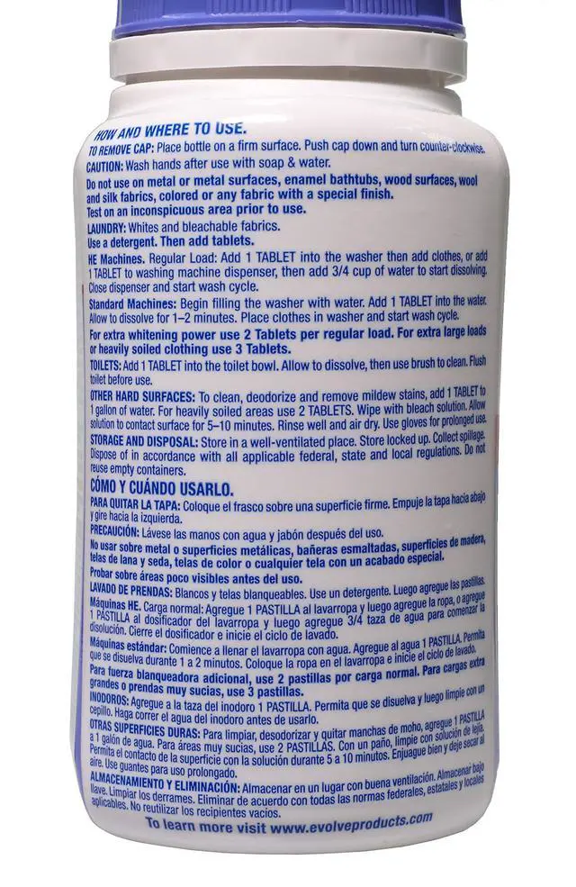 Alt view image 2 of 4 - Concentrated Bleach Tablet 32 ct Summer Lavender (1 pack)