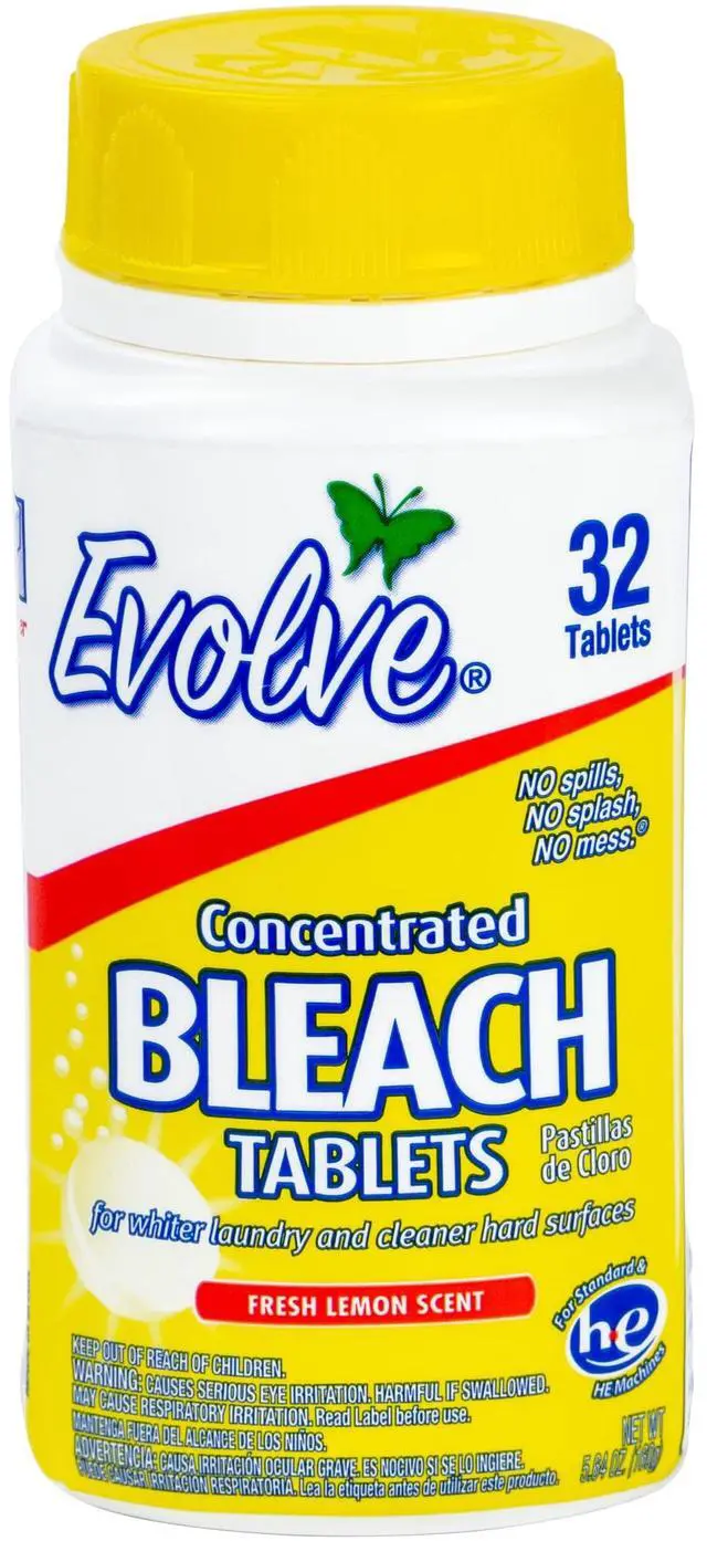 Main image of Concentrated Bleach Tablet 32 ct Fresh Lemon (1 pack)