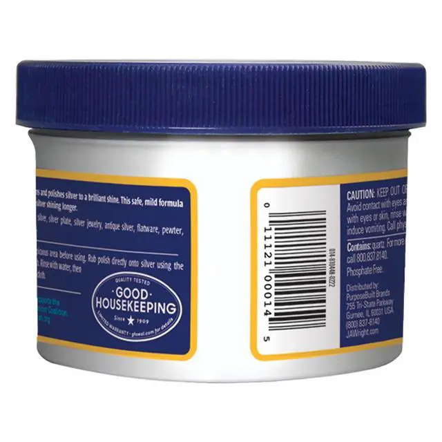 Alt view image 2 of 6 - Cleaner and Polish Cream, 8 Ounce, Gently Clean and Remove Tarnish for Jewelry, Pewter, and Sliver Without Scratching, Ammonia Free