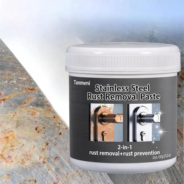 Main image of Stainless Steel Rust Removal & Metal Polishing Paste (75, Grams)