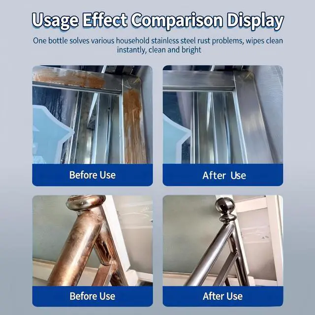 Alt view image 5 of 7 - Stainless Steel Rust Removal & Metal Polishing Paste (75, Grams)