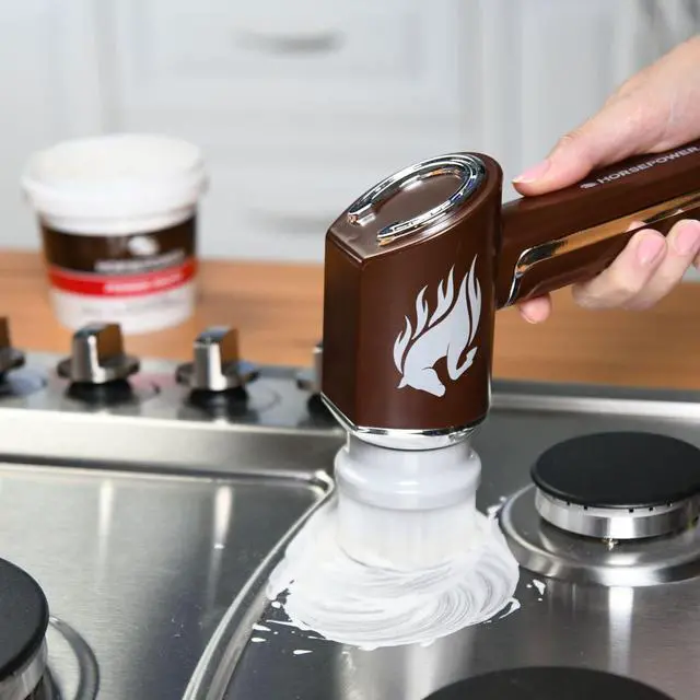 Alt view image 4 of 4 - Power Paste, High-Efficiency Multi-Surface Power Cleaner for Stainless Steel, Ceramic, Glass & More, Great for Tough Grease, Grime, and Stains