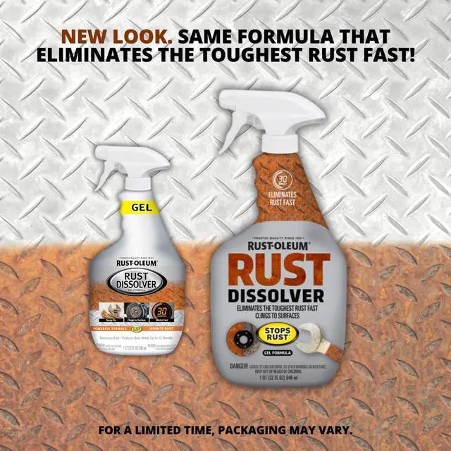 Alt view image 2 of 7 - Rust Dissolver Trigger Spray Gel | Heavy-Duty Corrosion Remover for Metal Tools, Cars, Bikes, Grills, Bolts, Firearms & More | 32 oz