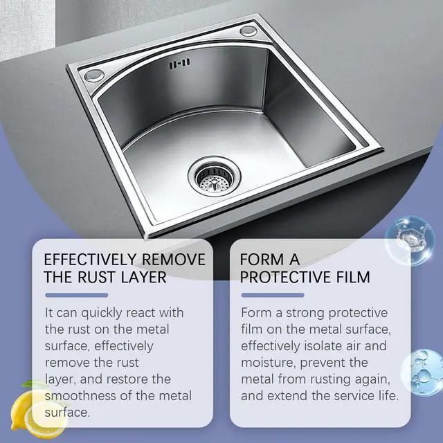 Alt view image 6 of 7 - Highly Concentrated Rust Remover Spray for Steel and Iron, Heavy Duty Metal Rust Treatment