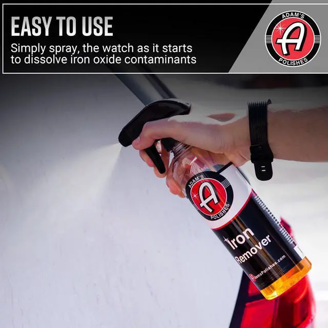 Alt view image 3 of 7 - Iron Remover (16oz) - Iron Out Fallout & Stop Rust Remover Spray for Car Detailing Removes Iron Particles in Auto Paint, Wheels, Motorcycle, RV & Boat - Use Before Clay Bar, Wax or Car Wash