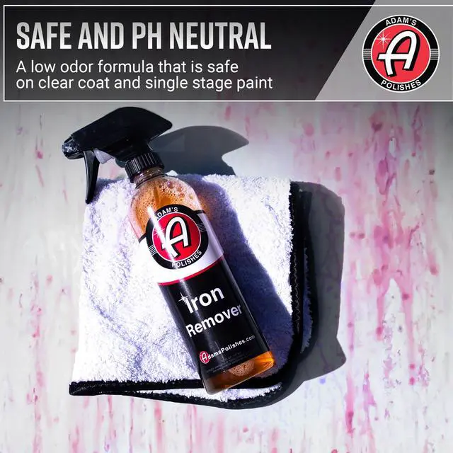 Alt view image 6 of 7 - Iron Remover (16oz) - Iron Out Fallout & Stop Rust Remover Spray for Car Detailing Removes Iron Particles in Auto Paint, Wheels, Motorcycle, RV & Boat - Use Before Clay Bar, Wax or Car Wash
