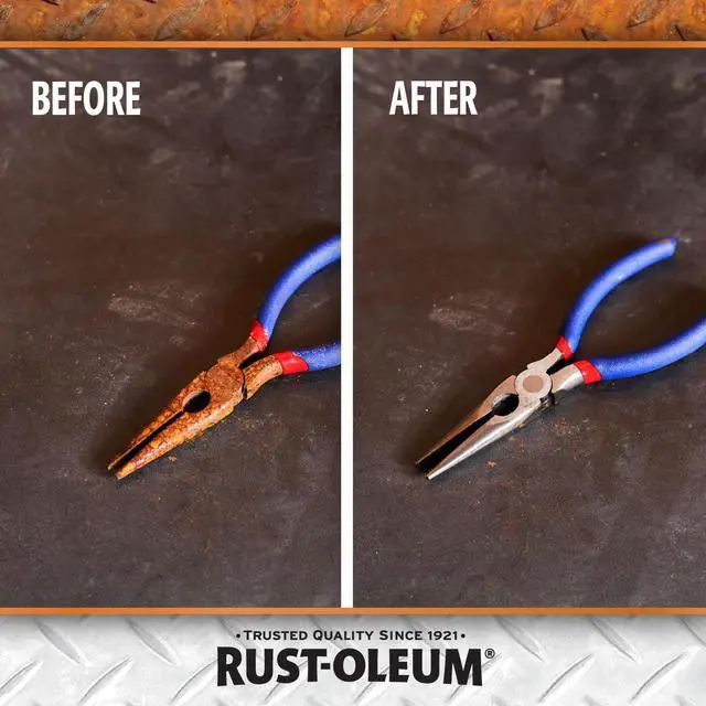 Alt view image 6 of 7 - Rust Dissolver Soak & Bath | Heavy-Duty Corrosion Remover for Metal Tools, Cars, Bikes, Grills, Bolts, Firearms & More | Quart