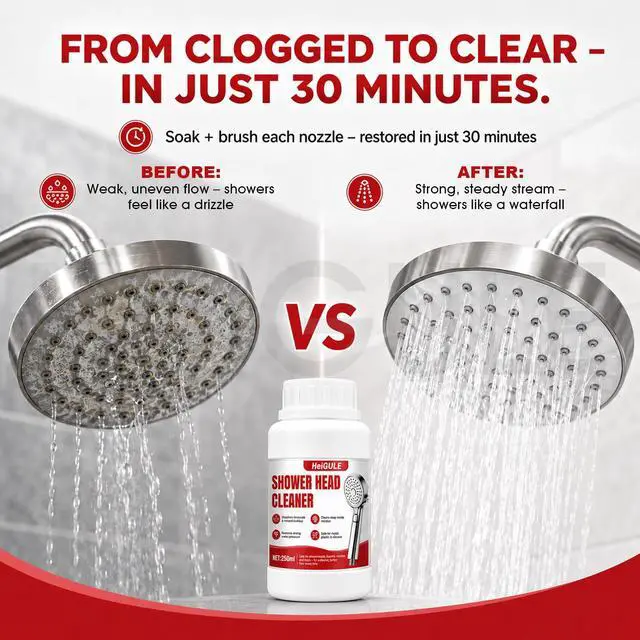 Alt view image 3 of 7 - Limescale Remover, Bathroom Descaler, Effective Limescale Deposit Removal