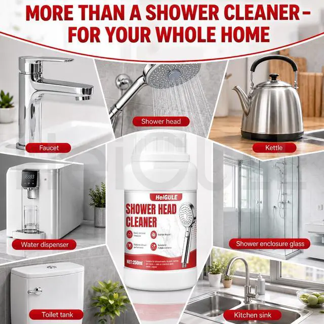 Alt view image 6 of 7 - Limescale Remover, Bathroom Descaler, Effective Limescale Deposit Removal