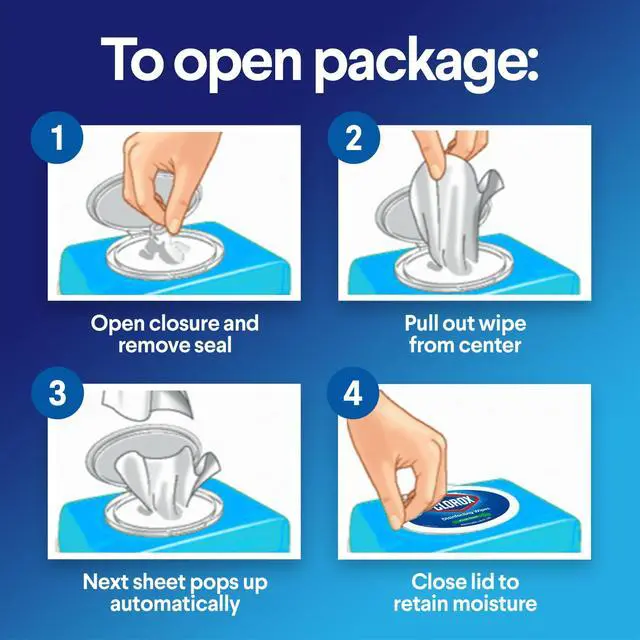 Alt view image 3 of 7 - Disinfecting Wipes, Bleach Free Cleaning Wipes, Fresh Scent, 75 Count (Package May Vary)