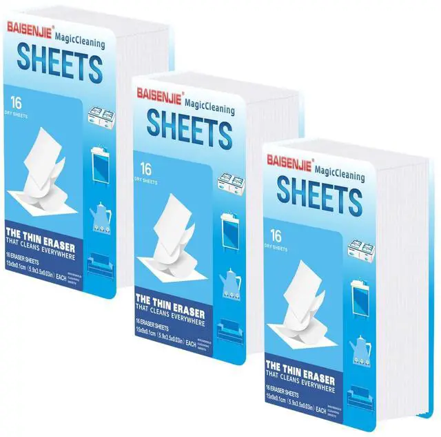 Main image of Magic Sponge Eraser Sheets, 48 PCS Melamine Sponges for Kitchen, Bathroom
