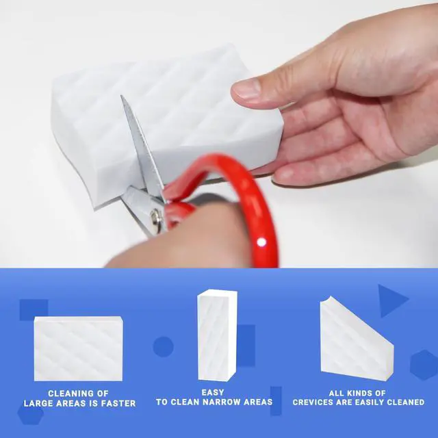 Alt view image 3 of 6 - Magic Sponge Erasers, Melamine Cleaning Sponges, 30 Pack
