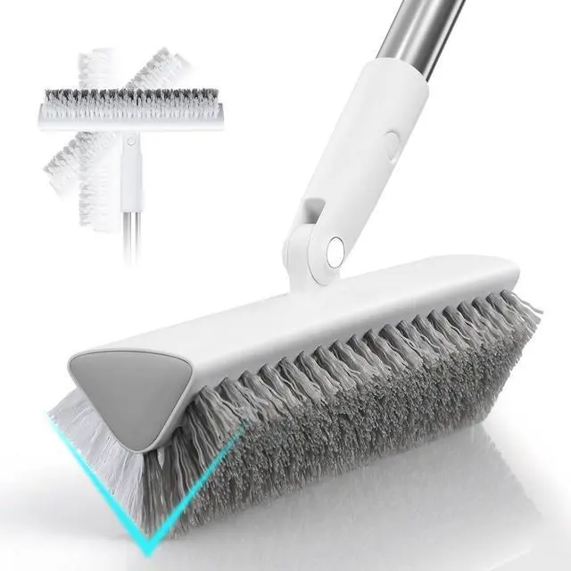 Main image of Shower Bathtub Scrubber Brush for Cleaning with 55" Long Handle