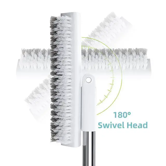 Alt view image 6 of 7 - Shower Bathtub Scrubber Brush for Cleaning with 55" Long Handle