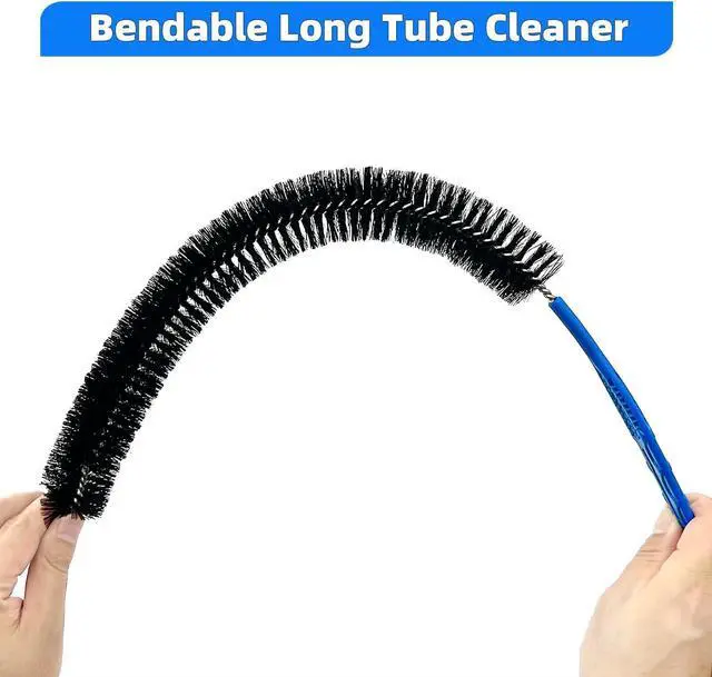 Alt view image 2 of 5 - Flexible Cleaning Tool,Bendable Sewer Drain Brush, Long Pipe Cleaner for Home Kitchen Sink, Shower and Tub Hair Clogs