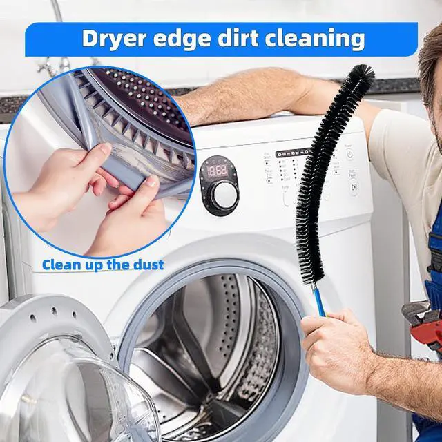 Alt view image 4 of 5 - Flexible Cleaning Tool,Bendable Sewer Drain Brush, Long Pipe Cleaner for Home Kitchen Sink, Shower and Tub Hair Clogs