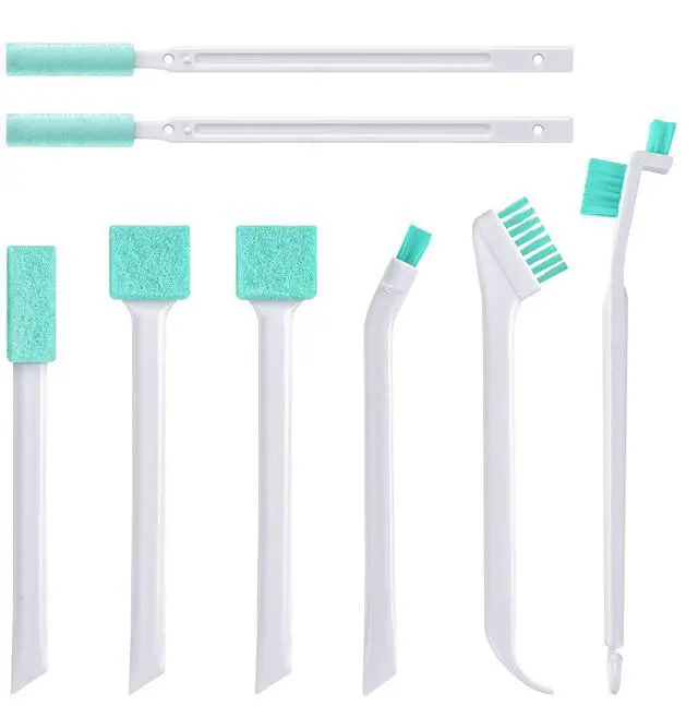 Main image of Small Cleaning Brush Tight Spaces, 8pcs Crevice Cleaning Brushes Tool for Household Use, Tiny Cleaning Brush Mini Parts Humidifier Toaster