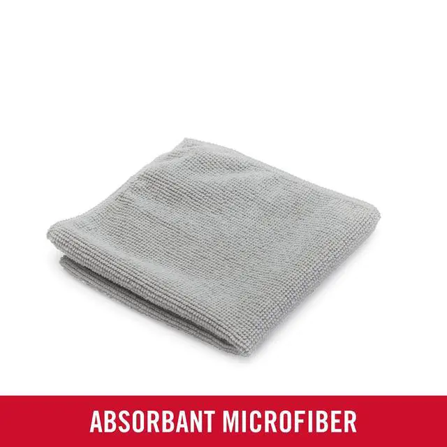 Alt view image 5 of 7 - All Purpose Microfiber Cleaning Cloth Towels, 50 Pack, 12"x12", Non-Scratch, Reusable/Washable for Cleaning/Wiping/Polishing for Home/Kitchen/Car
