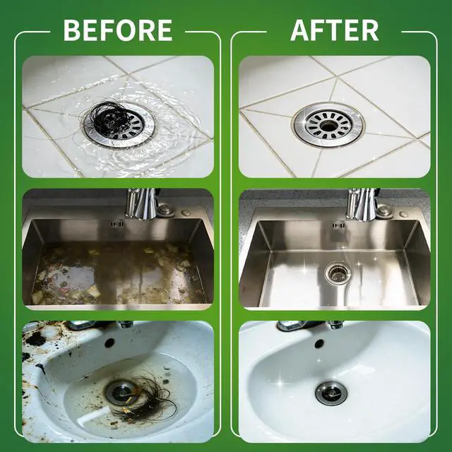 Alt view image 2 of 7 - Cleaner Hair Clog Remover, Drain Opener Deodorizer for Sink & Shower