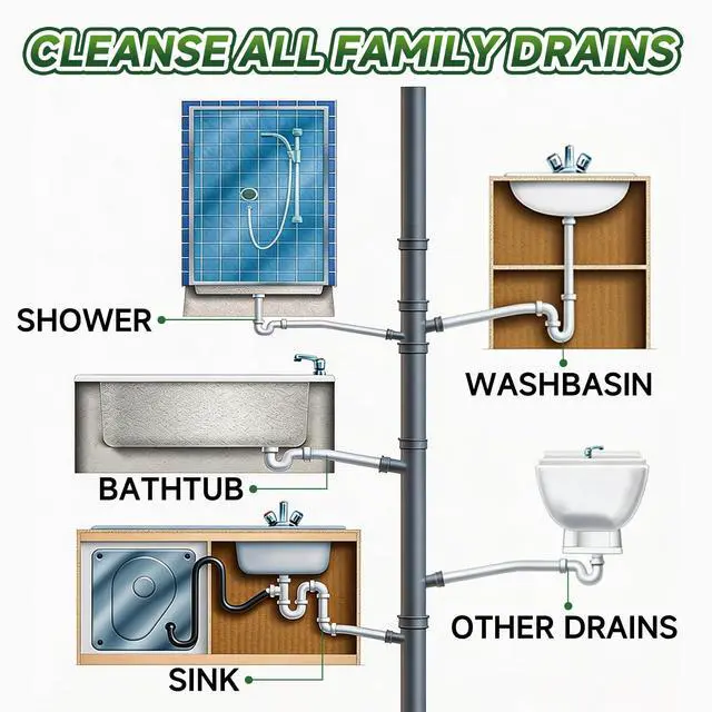 Alt view image 4 of 7 - Cleaner Hair Clog Remover, Drain Opener Deodorizer for Sink & Shower