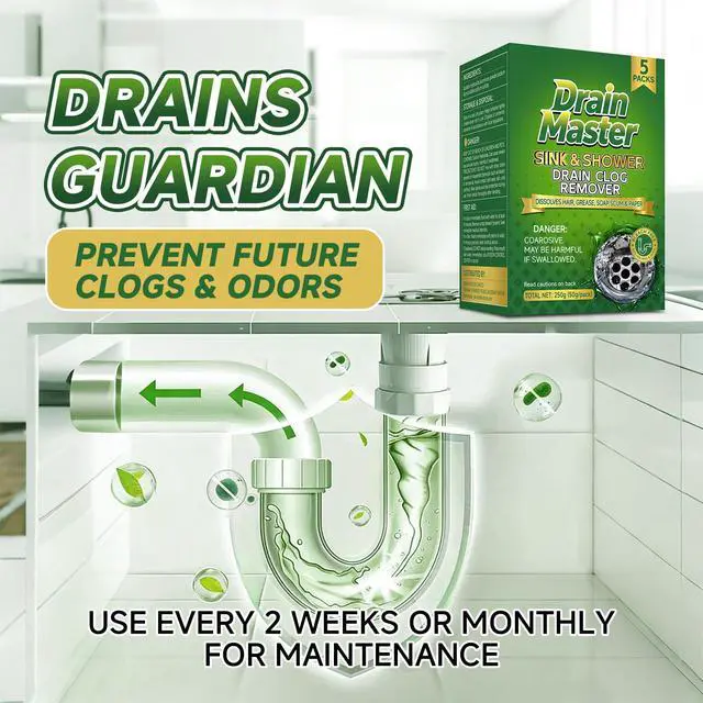 Alt view image 6 of 7 - Cleaner Hair Clog Remover, Drain Opener Deodorizer for Sink & Shower