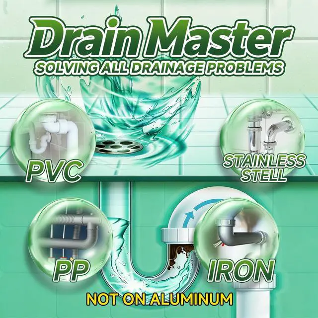 Alt view image 7 of 7 - Cleaner Hair Clog Remover, Drain Opener Deodorizer for Sink & Shower