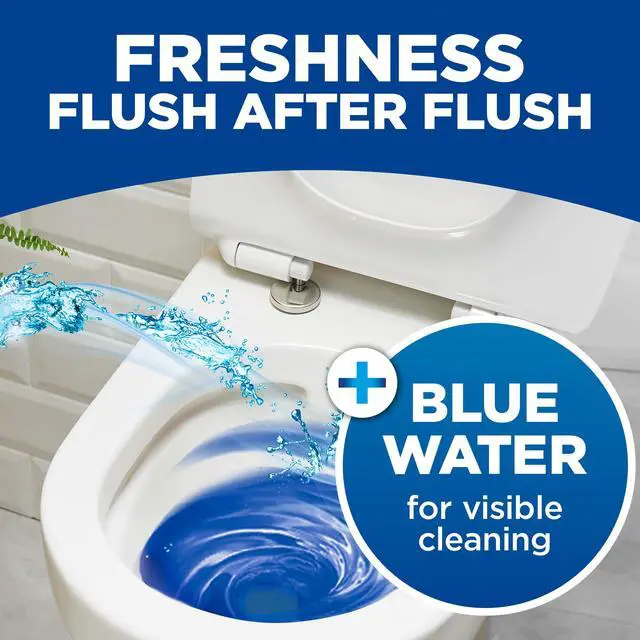 Alt view image 3 of 7 - 2in1 in-Cistern Toilet Blocks Original 50g Limescale Remover Cistern, Cleaning, Foaming Action and Fresheners